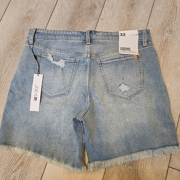 NWT Joe's Vintage Stretch Jean Shorts 32" Waist - Picture 4 of 5